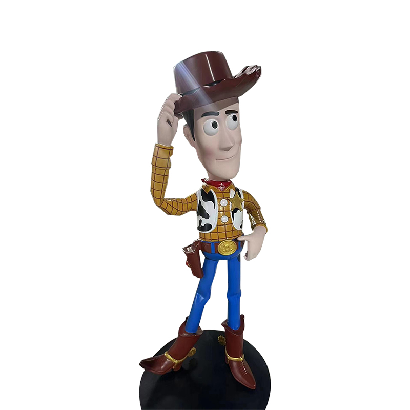 Toy Story Buzz Lightyear i Woody Pvc Statue - Wystrój pokoju dla dzieci, prezent kolekcjonera, figura kreskówka