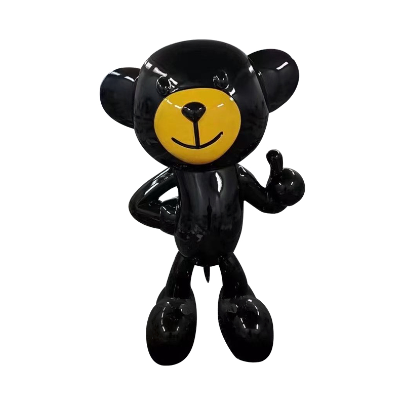 Creative Monkey Sculpture: Ręcznie wykonana posąg artystyczny do nowoczesnego wystroju domu