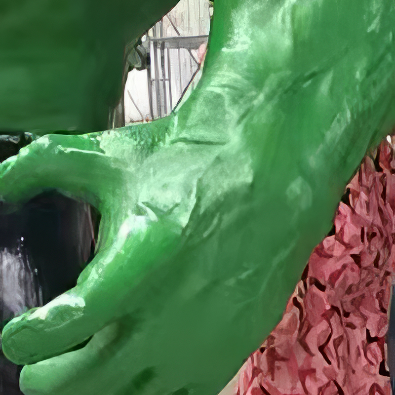 Przyjazny dla środowiska wystrój domu i kolekcjonerzy Włókno Hulk Statua dla fanów Marvela Przyjazny dla środowiska wystrój domu i kolekcjonerzy Włókno Hulk Statua dla fanów Marvela